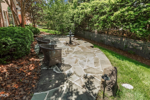 129 Trellingwood Dr, Morrisville, NC 27560 - view of patio / terrace