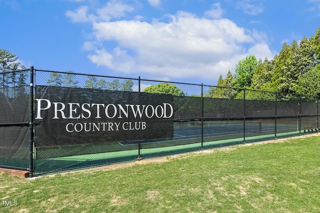 129 Trellingwood Dr, Morrisville, NC 27560 - view of tennis court