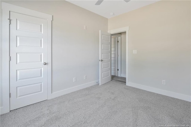 4915 High Branch Ct, Stedman, NC 28391 - unfurnished bedroom with carpet floors and ceiling fan