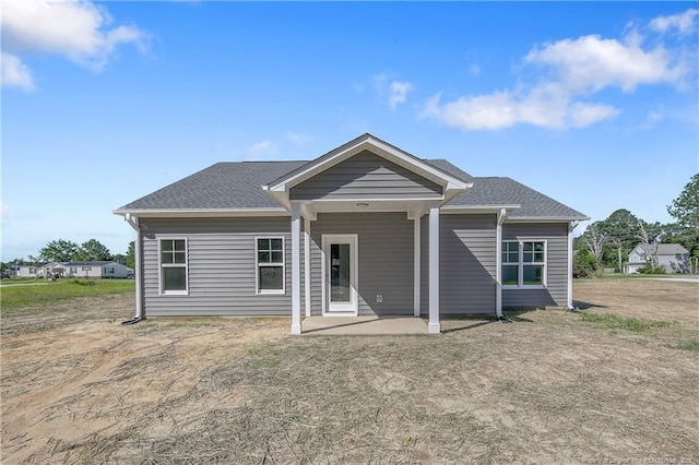 4915 High Branch Ct, Stedman, NC 28391 - back of house with a patio area