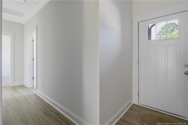 4905 High Branch Ct, Stedman, NC 28391 - entrance foyer featuring wood finished floors and baseboards