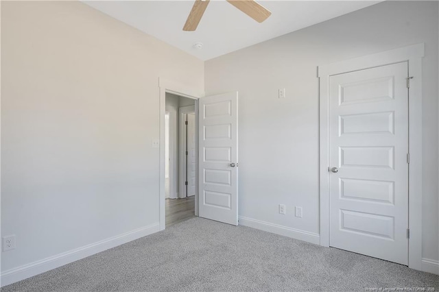 4905 High Branch Ct, Stedman, NC 28391 - unfurnished bedroom featuring carpet and a ceiling fan