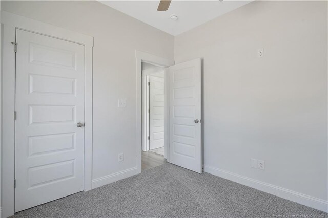 4905 High Branch Ct, Stedman, NC 28391 - unfurnished bedroom featuring carpet flooring and ceiling fan