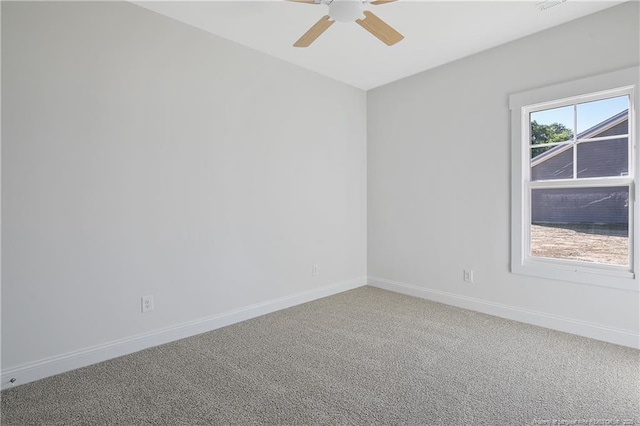 4905 High Branch Ct, Stedman, NC 28391 - carpeted empty room featuring a ceiling fan and baseboards