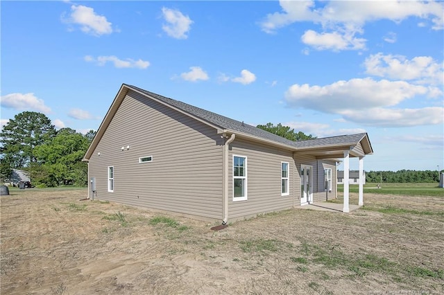 4905 High Branch Ct, Stedman, NC 28391 - view of property exterior featuring a patio area
