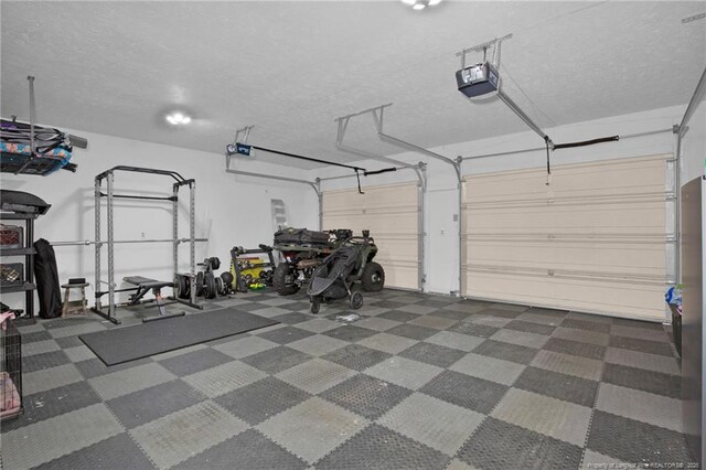 6868 Uppingham Rd, Fayetteville, NC 28306 - garage featuring a garage door opener