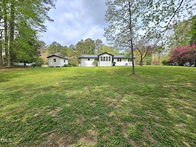 view of yard