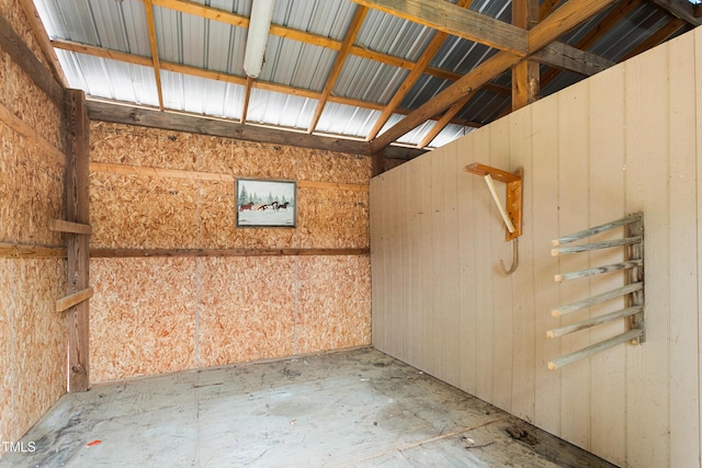 view of storage room