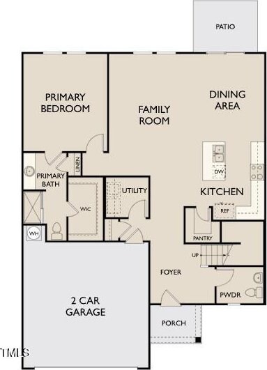 825 Kenyon Spring Dr, Zebulon, NC 27597 - plan