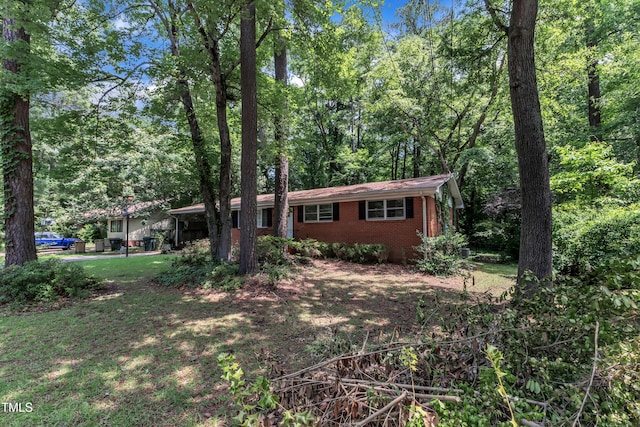 1500 Lakeside Dr, Garner, NC 27529 - single story home with brick siding