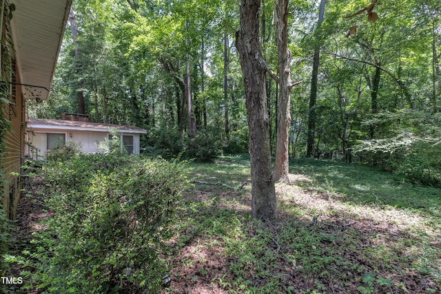 1500 Lakeside Dr, Garner, NC 27529 - view of yard with a view of trees