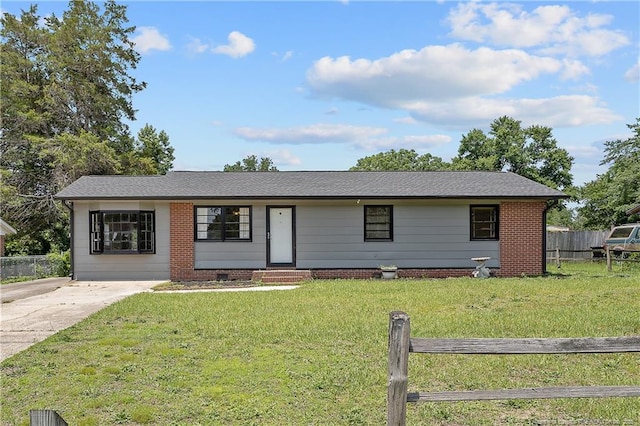 6026 Cornish St, Fayetteville, NC 28314 - ranch-style home featuring entry steps and driveway