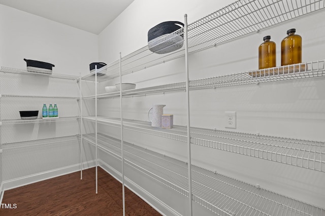 view of pantry