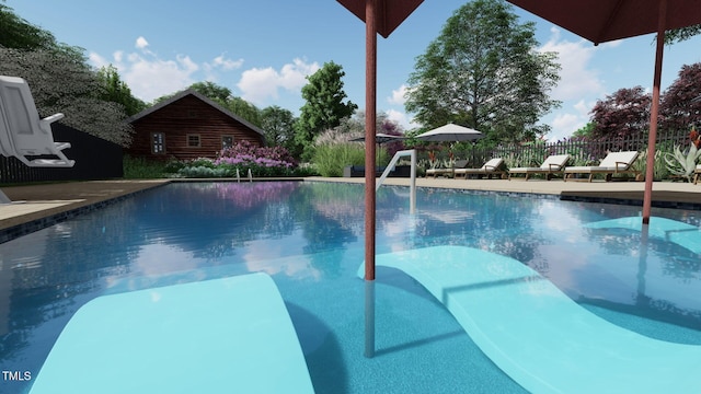 2201 W Cornwallis Rd Unit 2B-2, Durham, NC 27705 - view of pool featuring a patio