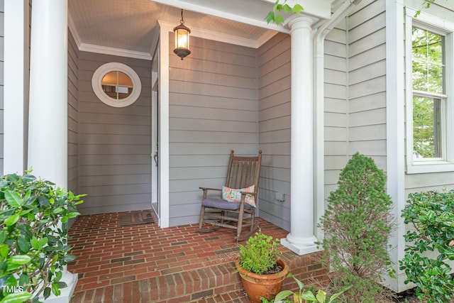 404 S Camellia St, Chapel Hill, NC 27516 - view of exterior entry with a porch