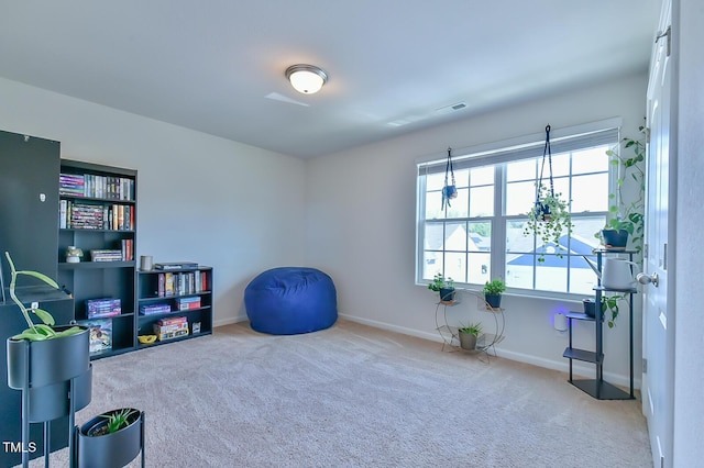 2065 Alderman Way, Creedmoor, NC 27522 - rec room with carpet flooring, visible vents, and baseboards