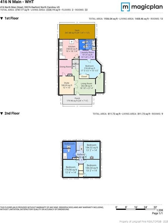 416 N Main St, Raeford, NC 28376 - view of layout