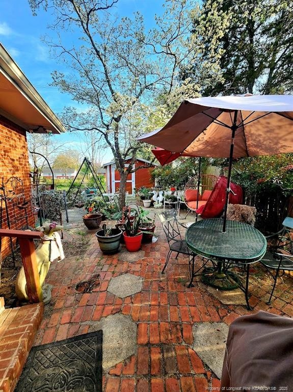 4017 Glenridge Rd, Fayetteville, NC 28304 - view of patio