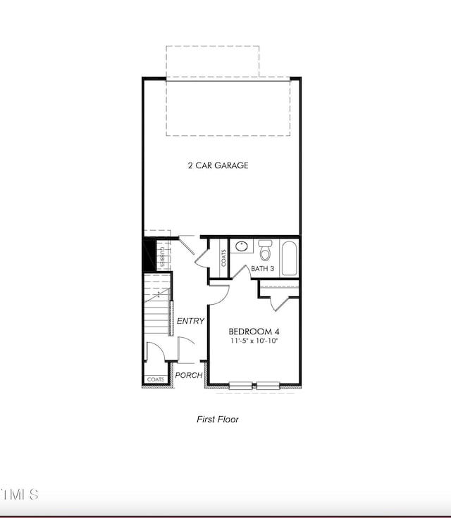 413 Diversity Way, Raleigh, NC 27610 - floor plan / room layout