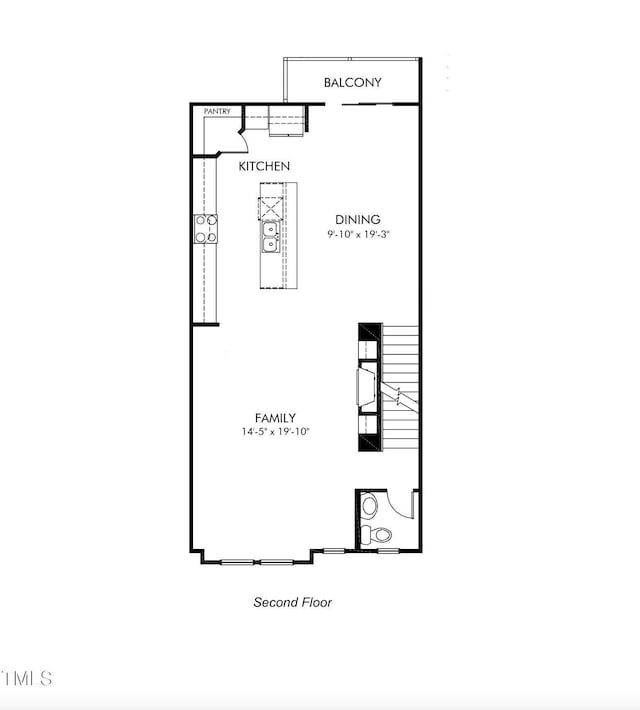 413 Diversity Way, Raleigh, NC 27610 - floor plan / room layout