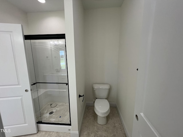 502 S Vance St, Fremont, NC 27830 - bathroom with toilet and a shower stall