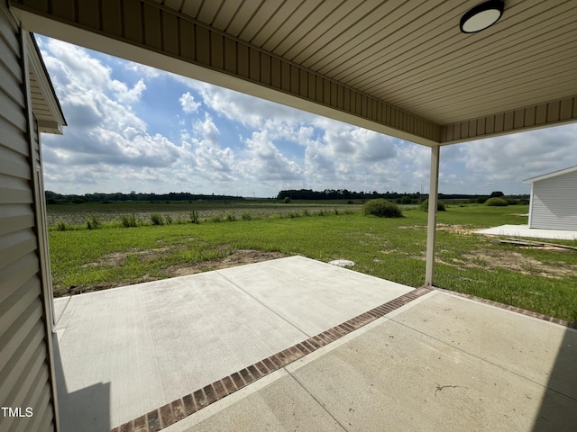 502 S Vance St, Fremont, NC 27830 - view of patio / terrace with a rural view