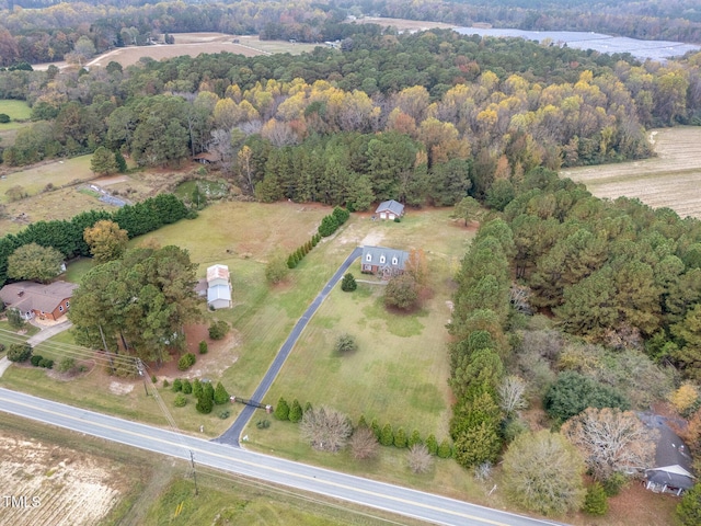 2265 Bud Lipscomb Rd, Willow Springs, NC 27592 - view of property location with a forest