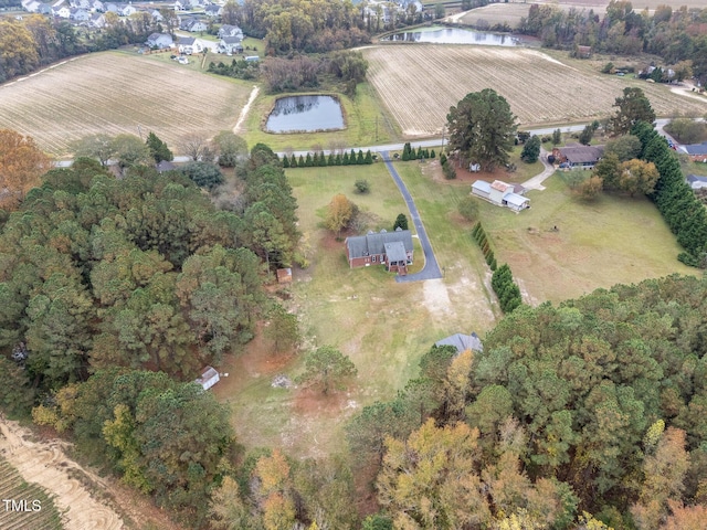 2265 Bud Lipscomb Rd, Willow Springs, NC 27592 - view of property location featuring rural landscape, a nearby body of water, and abundant farmland