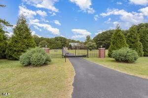 2265 Bud Lipscomb Rd, Willow Springs, NC 27592 - view of road featuring a gate
