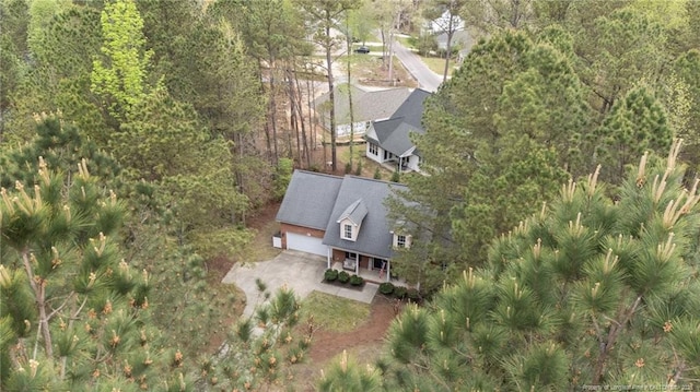 887 Thrush Dr, Vass, NC 28394 - aerial view