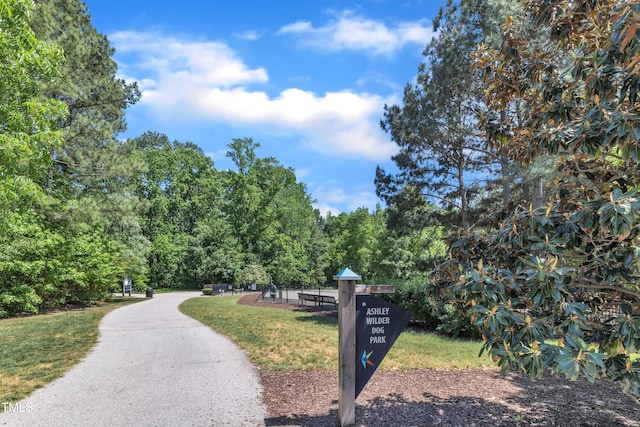 706 Fireball Ct, Knightdale, NC 27545 - view of community with a yard
