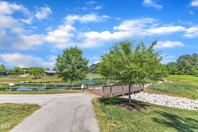 706 Fireball Ct, Knightdale, NC 27545 - view of property's community featuring a water view