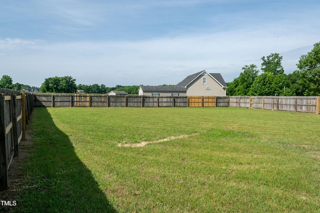 view of yard