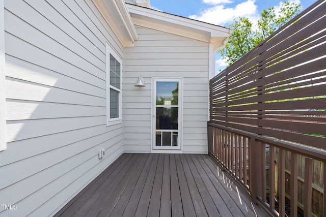 view of deck