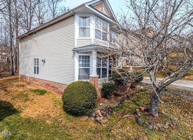 view of property exterior