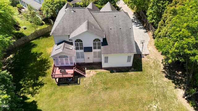 aerial view