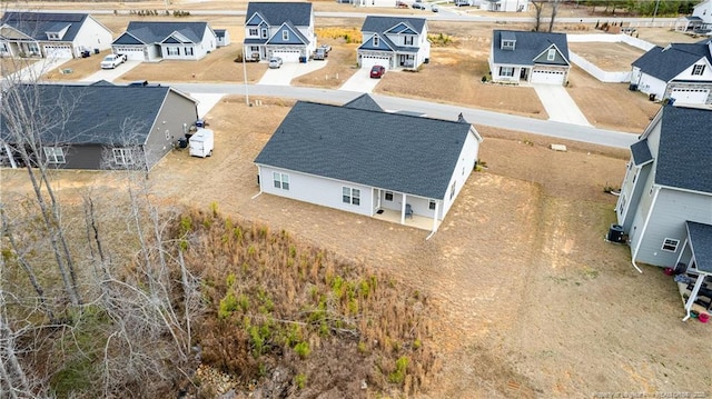 drone / aerial view featuring a residential view