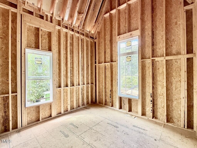 misc room featuring a wealth of natural light