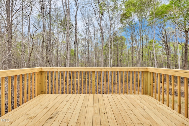 view of deck