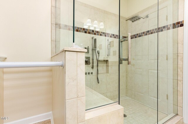 113 Beeley Ct, Cary, NC 27519 - full bath with a shower stall
