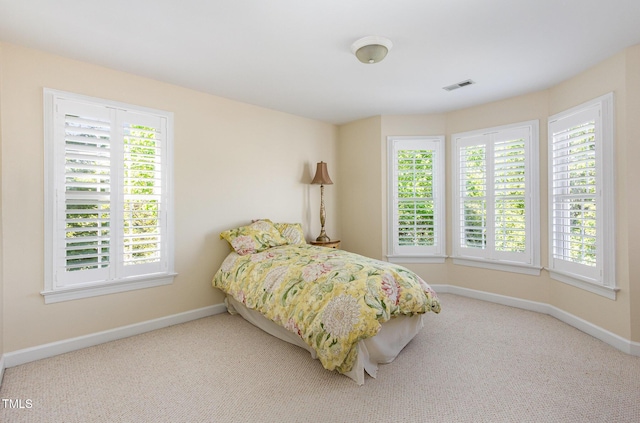 113 Beeley Ct, Cary, NC 27519 - carpeted bedroom featuring visible vents, multiple windows, and baseboards
