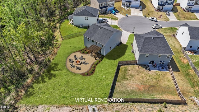 95 Shady Creek Trl, Garner, NC 27529 - drone / aerial view with a residential view