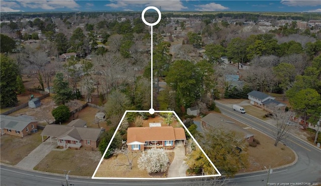 aerial view