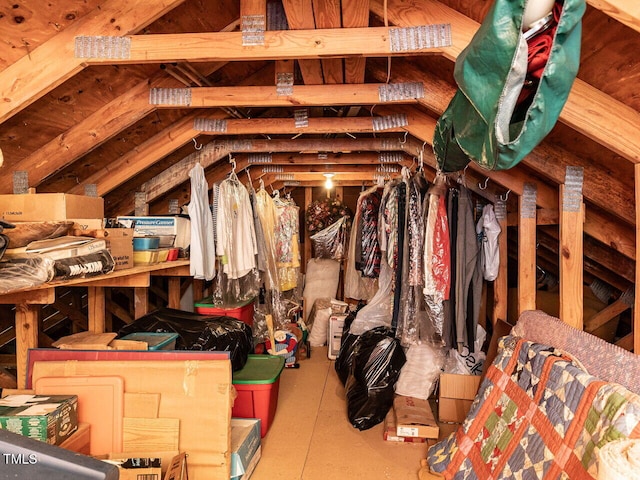 422 Old Scarborough Ln, Garner, NC 27529 - view of unfinished attic