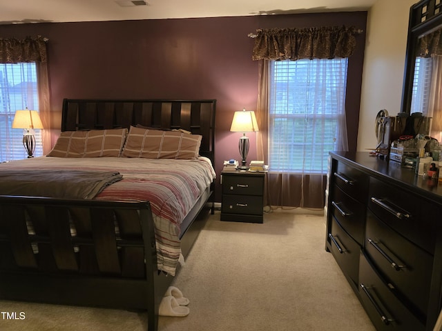 4610 Miller Dr, Durham, NC 27704 - bedroom with visible vents and light colored carpet