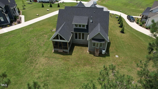 6521 Camellia Creek Dr, Raleigh, NC 27603 - aerial view of property and surrounding area