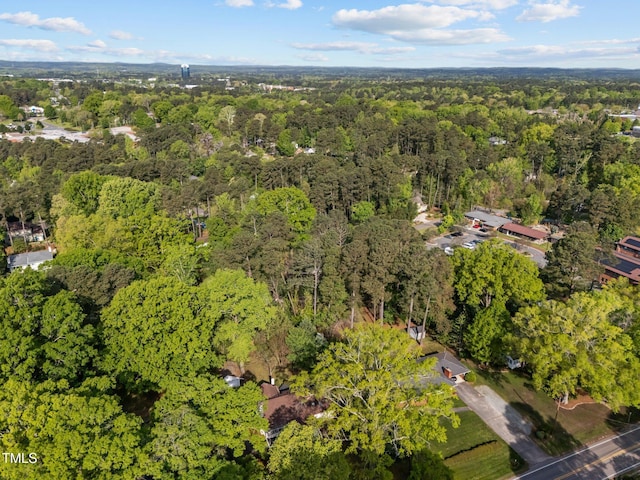 aerial view with a view of trees