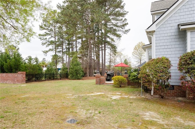 308 St Martins Pl, Fayetteville, NC 28311 - view of yard featuring fence