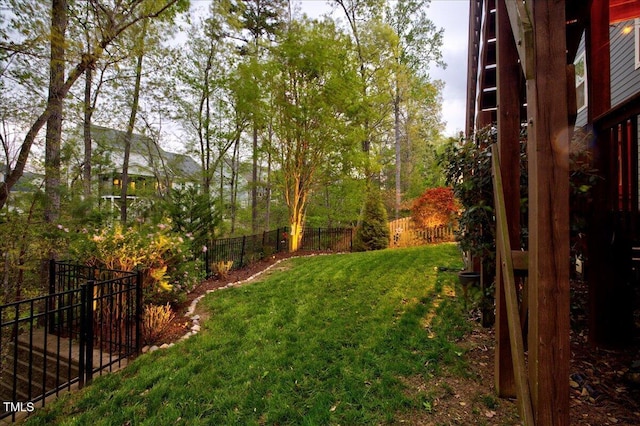 view of yard