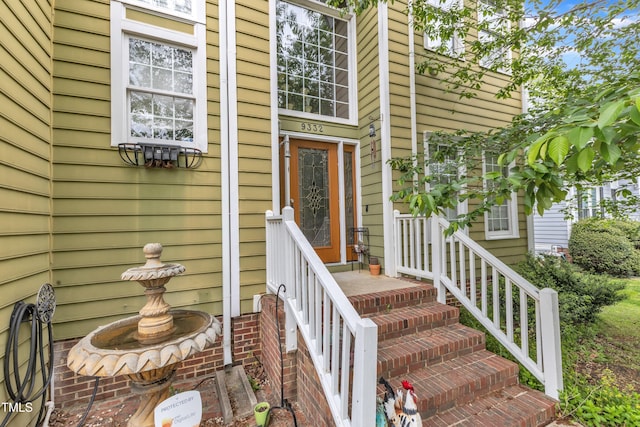 9332 Leslieshire Dr, Raleigh, NC 27615 - view of exterior entry